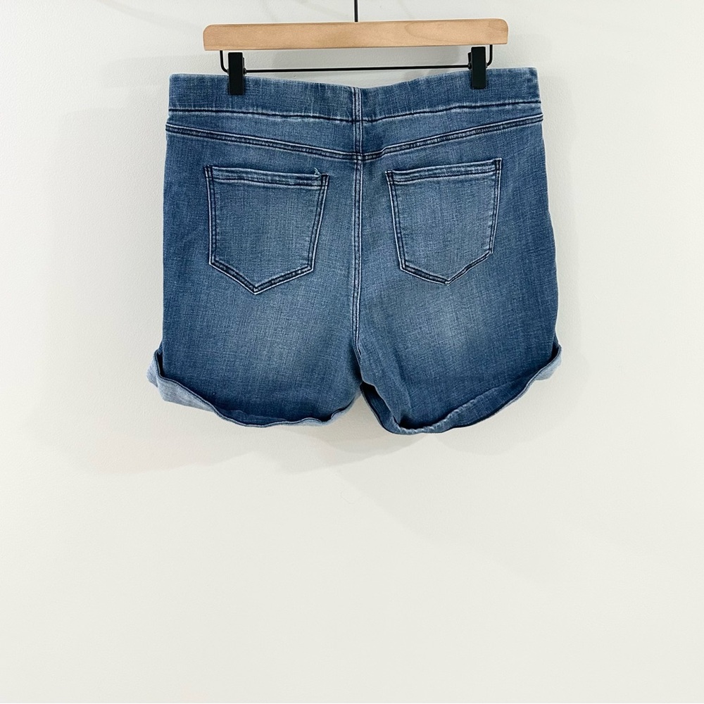 Liverpool ‘The Short’ Denim Pull On Shorts Size 14/32 - Picture 8 of 8